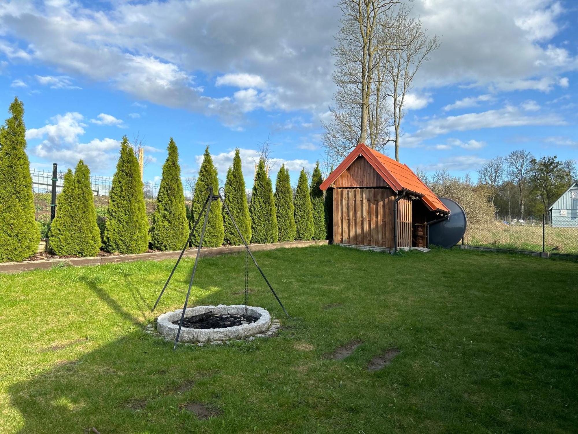 Caloroczny Nad Jeziorem - Balia Z Jacuzzi Ferienhaus Balewo (Pomerania)